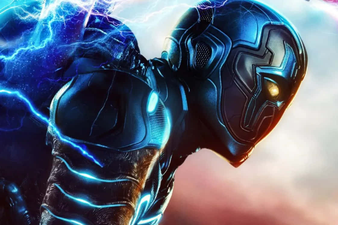 Blue Beetle Electric Charge Wallpaper