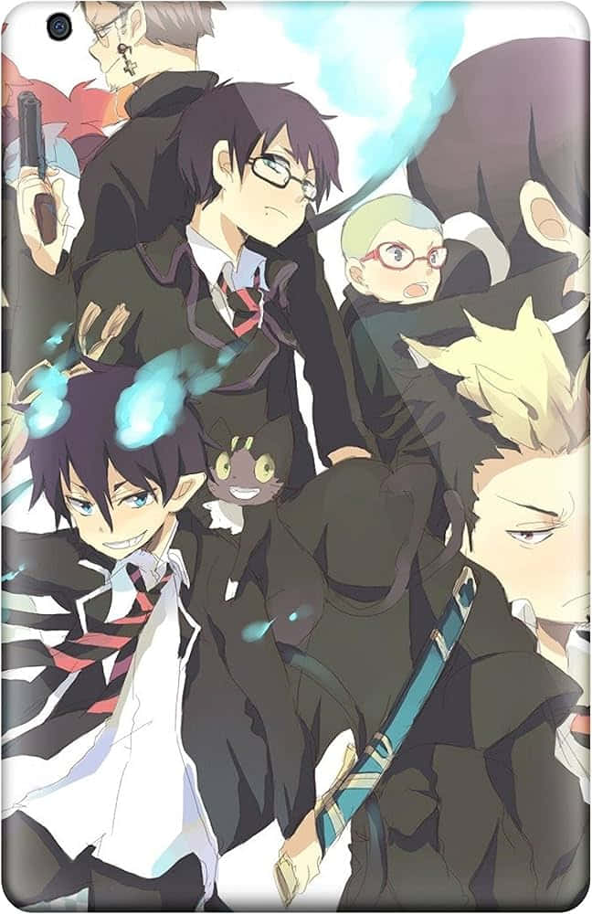 Blue Exorcist Characters Collage Wallpaper