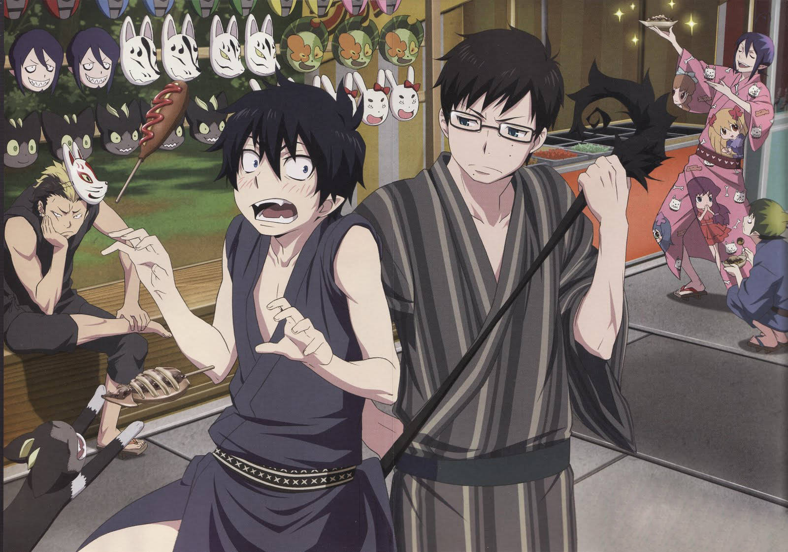 Blue Exorcist Okumura Brothers Wallpaper