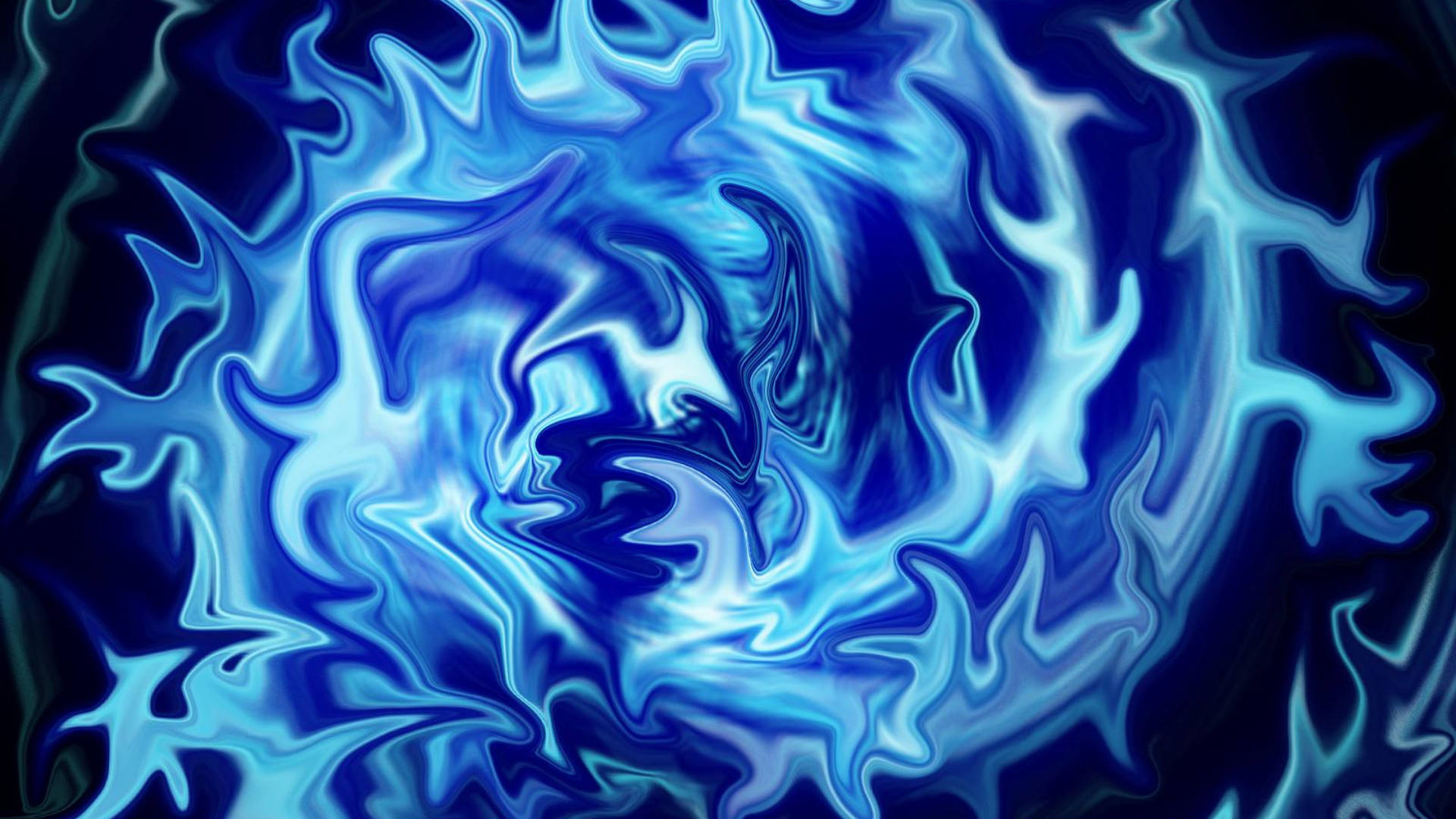 Blue Flames Dynamic Wallpaper