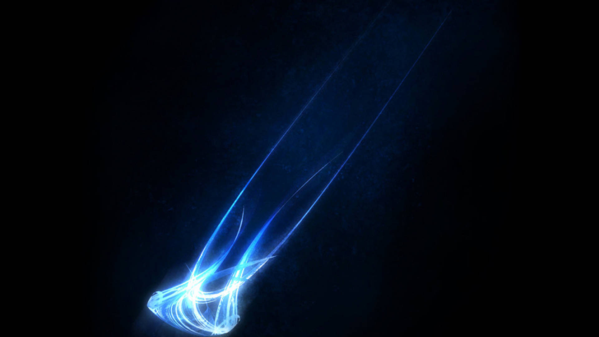 Blue Flames Light Wallpaper