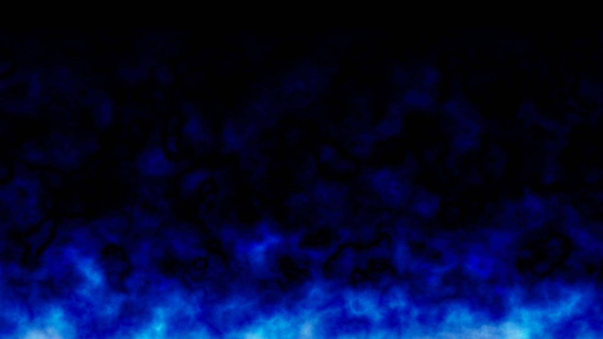 Blue Flames Minimalist Wallpaper