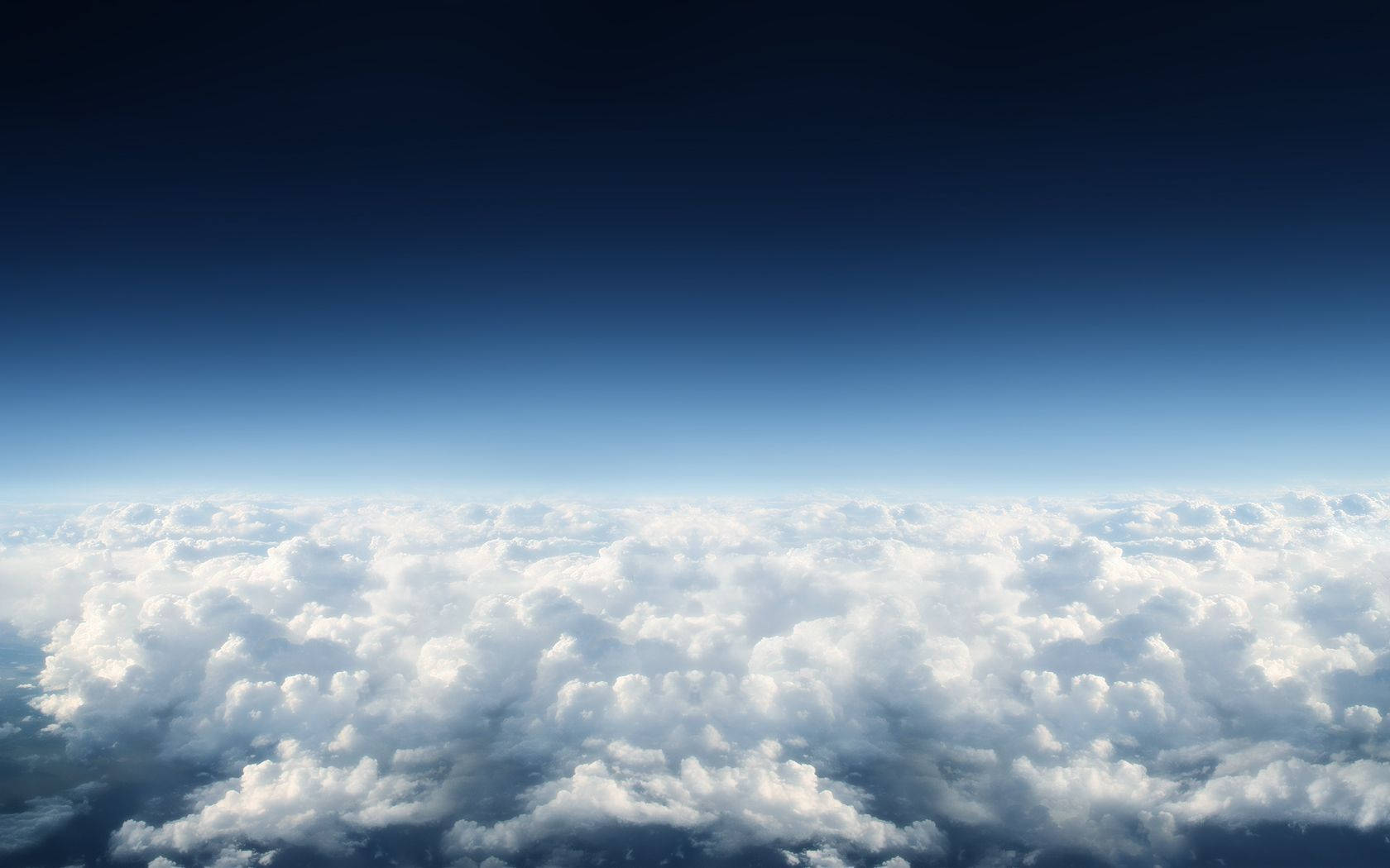 Blue Heaven Clouds Wallpaper