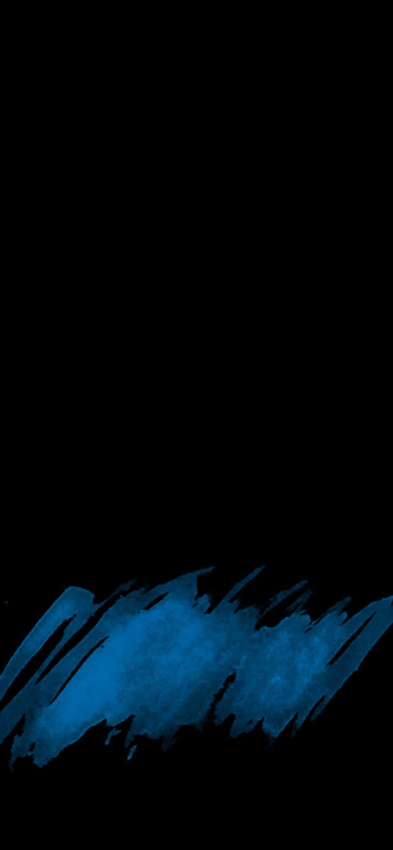 Blue Iphone Xr Digital Brush Stroke Wallpaper