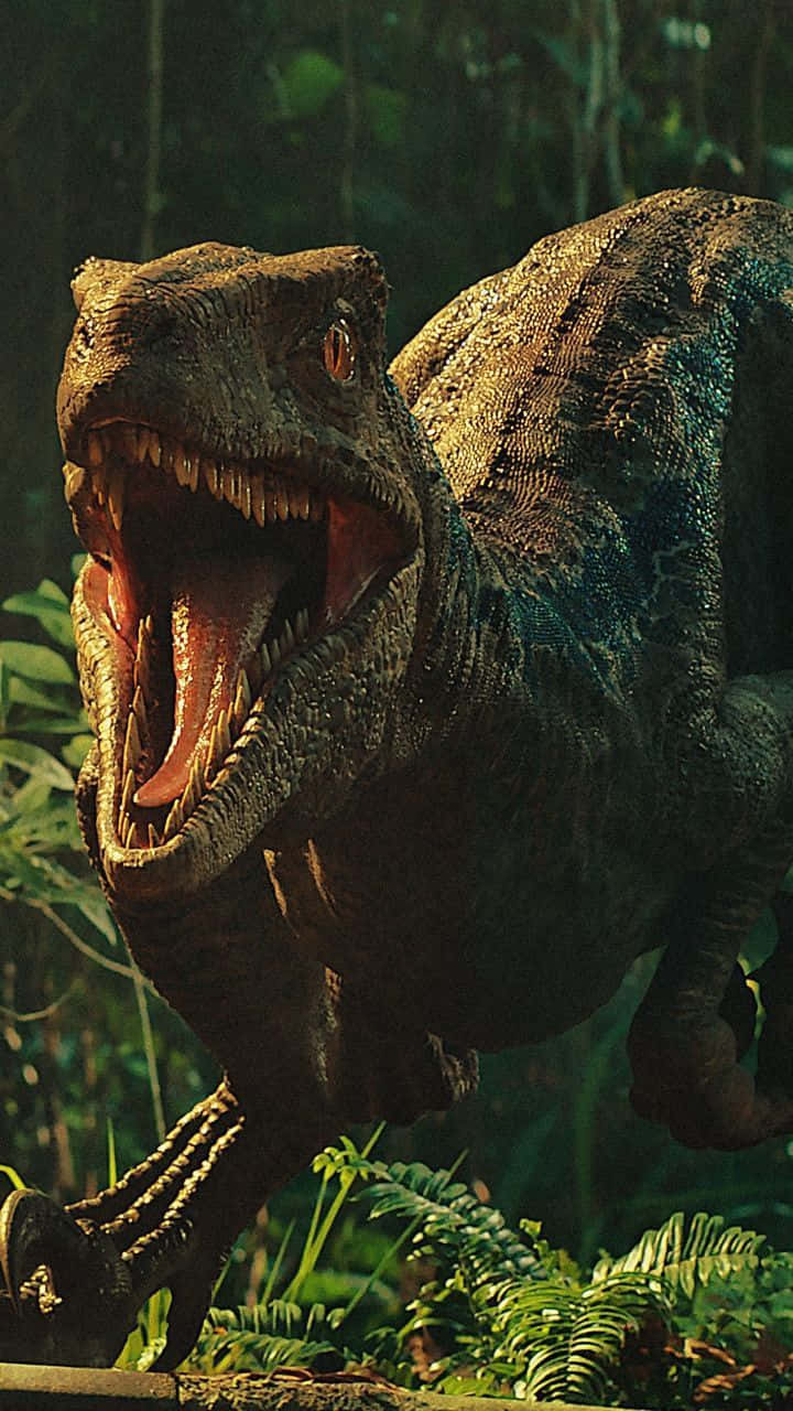 Blue Jurassic World Roar Wallpaper