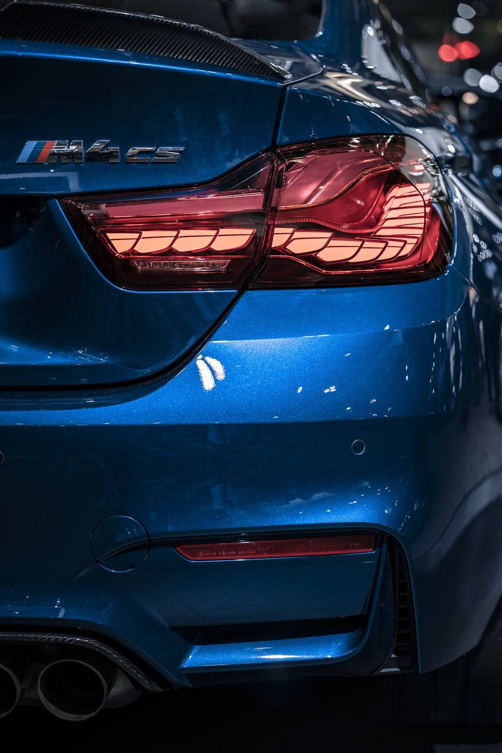 Blue M4 Cs Bmw Iphone X Wallpaper