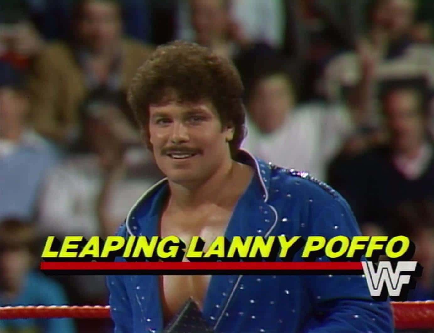 Blue Robe Lanny Poffo Wallpaper