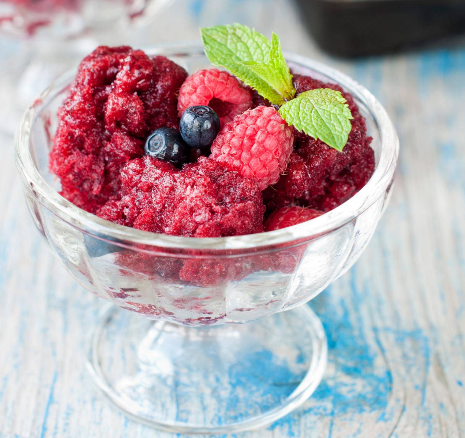 Blueberry And Loganberry Jam In A Bowl Wallpaper