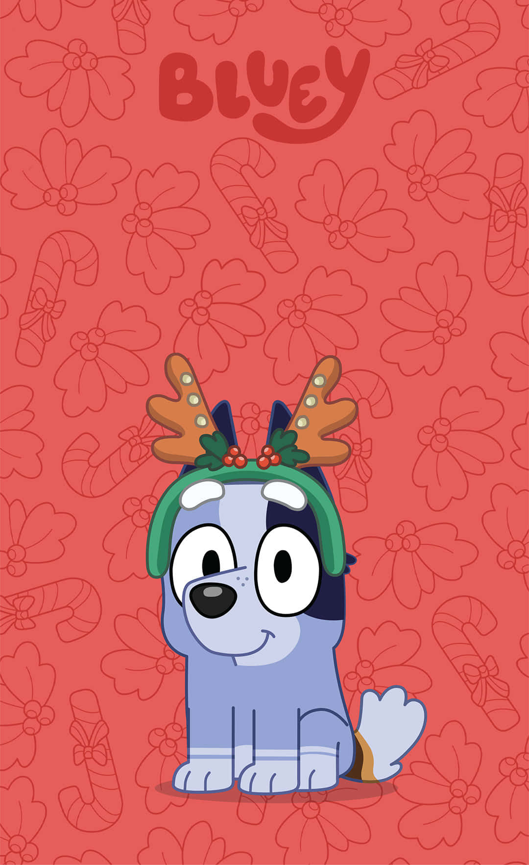 Bluey Christmas Phone Wallpaper Wallpaper