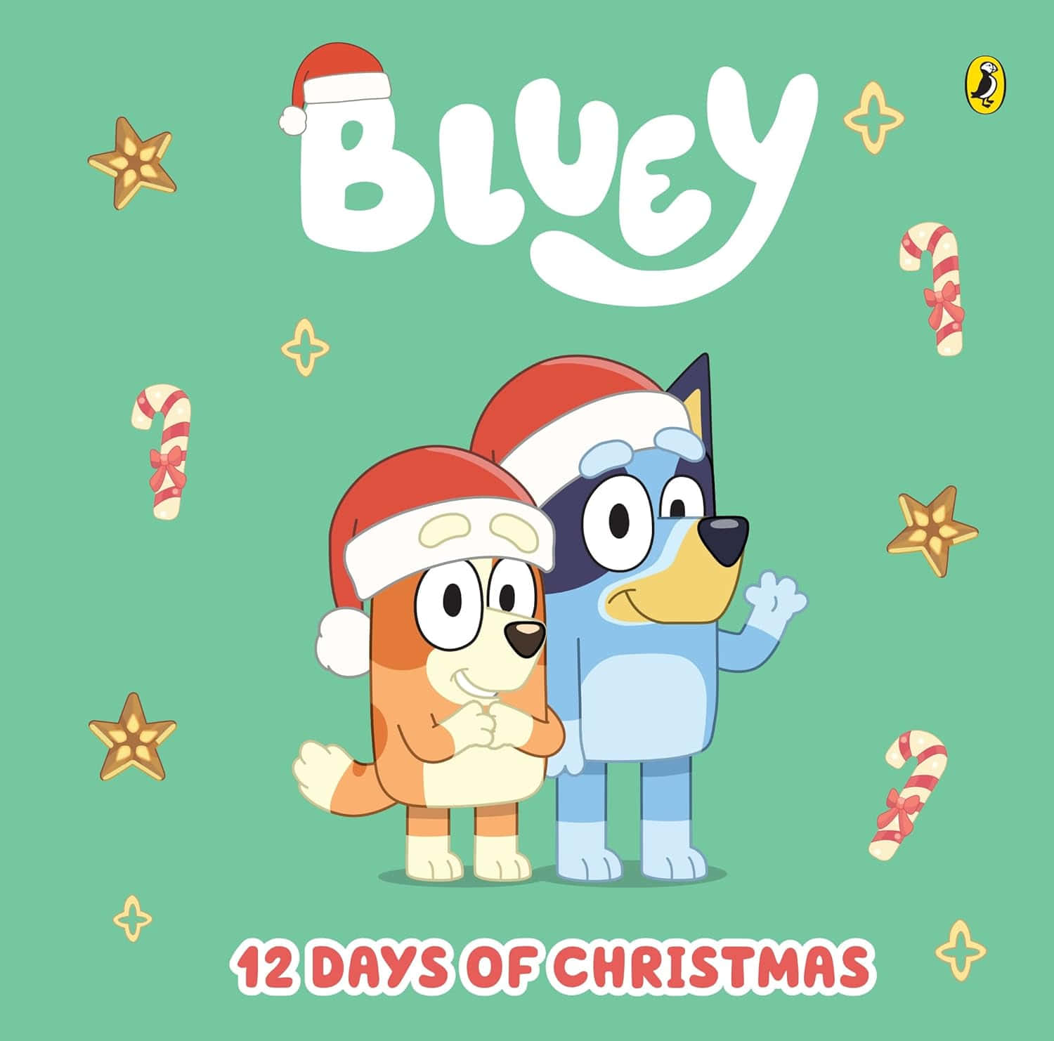 Blueyand Bingo12 Daysof Christmas Wallpaper