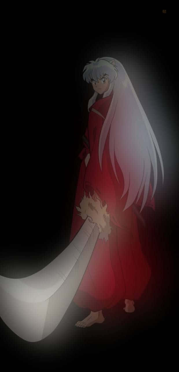 Blurred Inuyasha Iphone Wallpaper