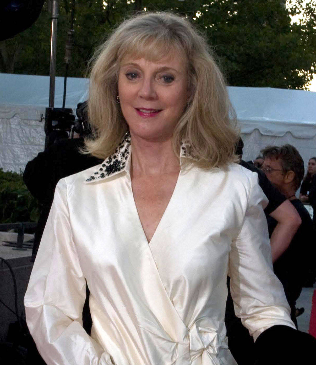 Blythe Danner In Shiny Dress Wallpaper