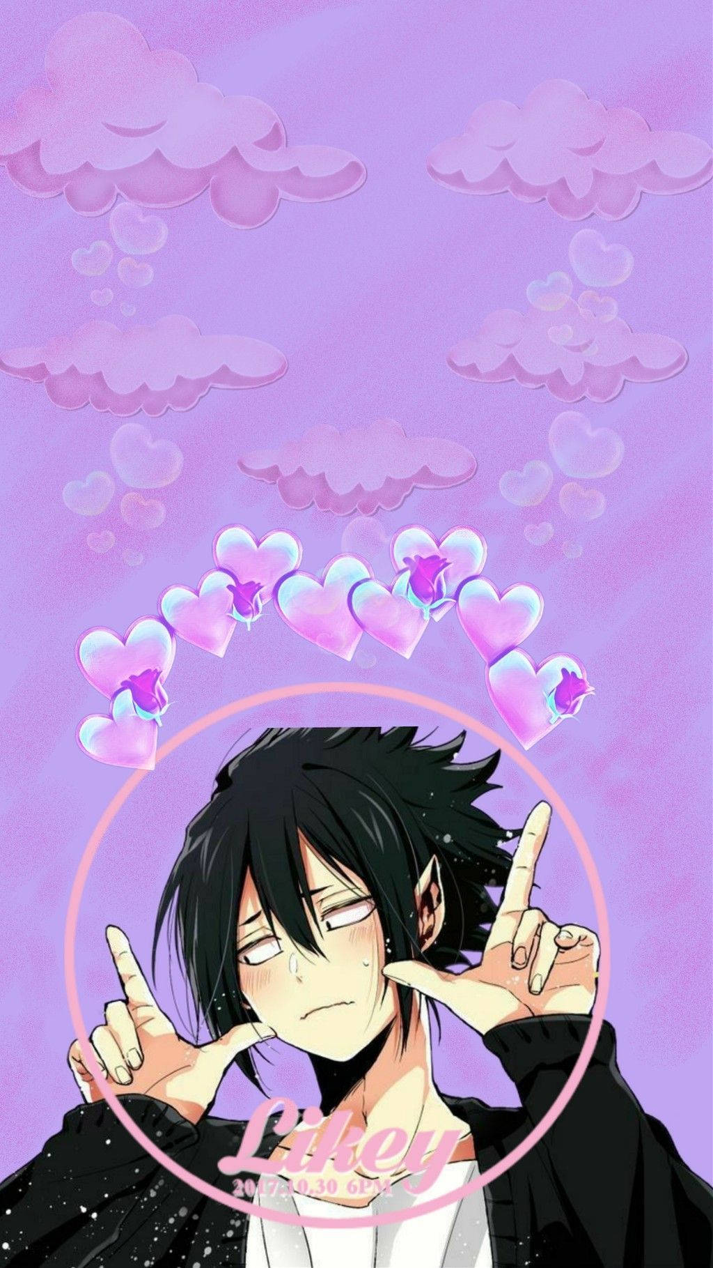 Bnha Amajiki Tamaki Cute Pose Wallpaper