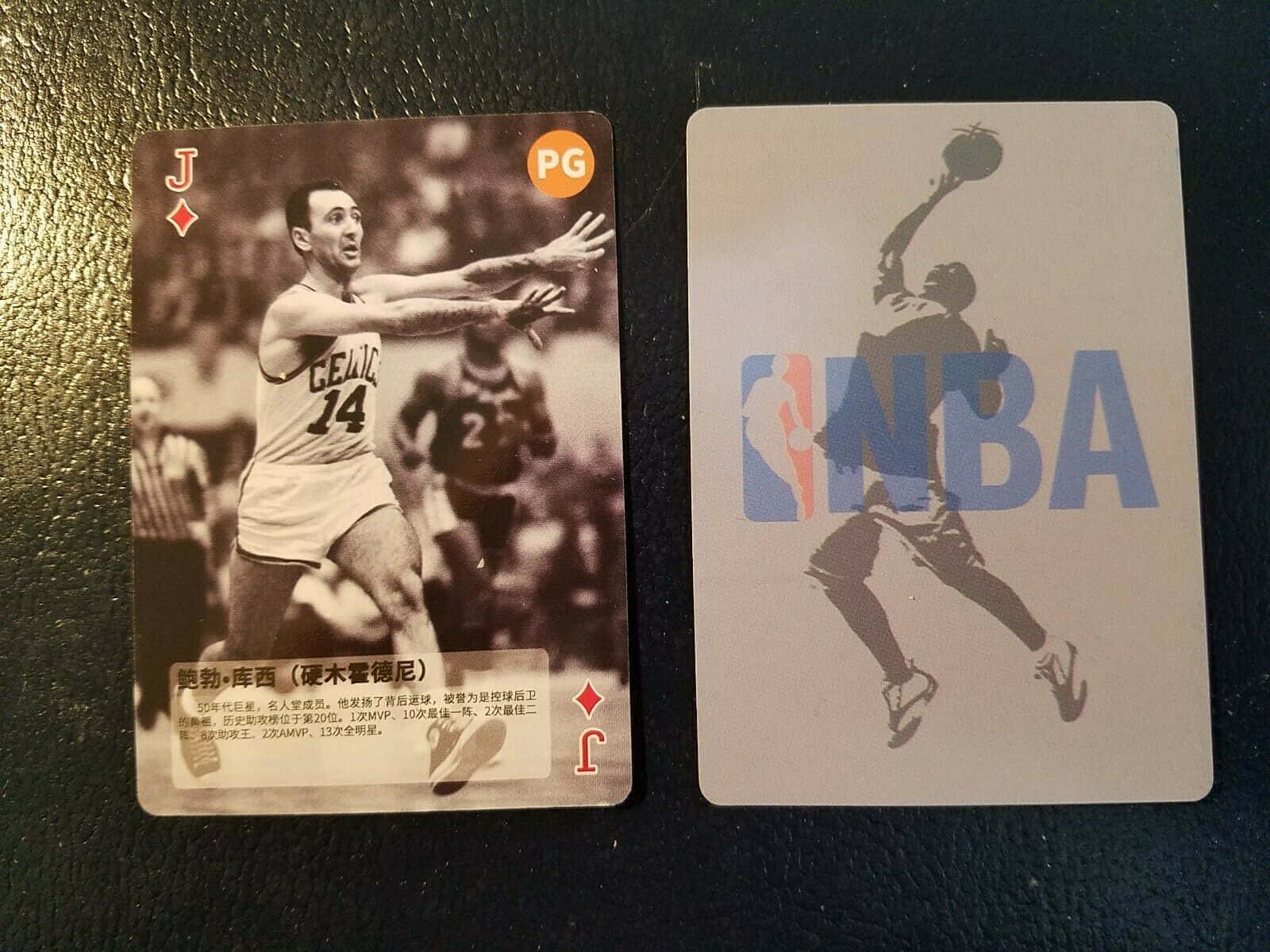 Bob Cousy Nba Photocard Wallpaper