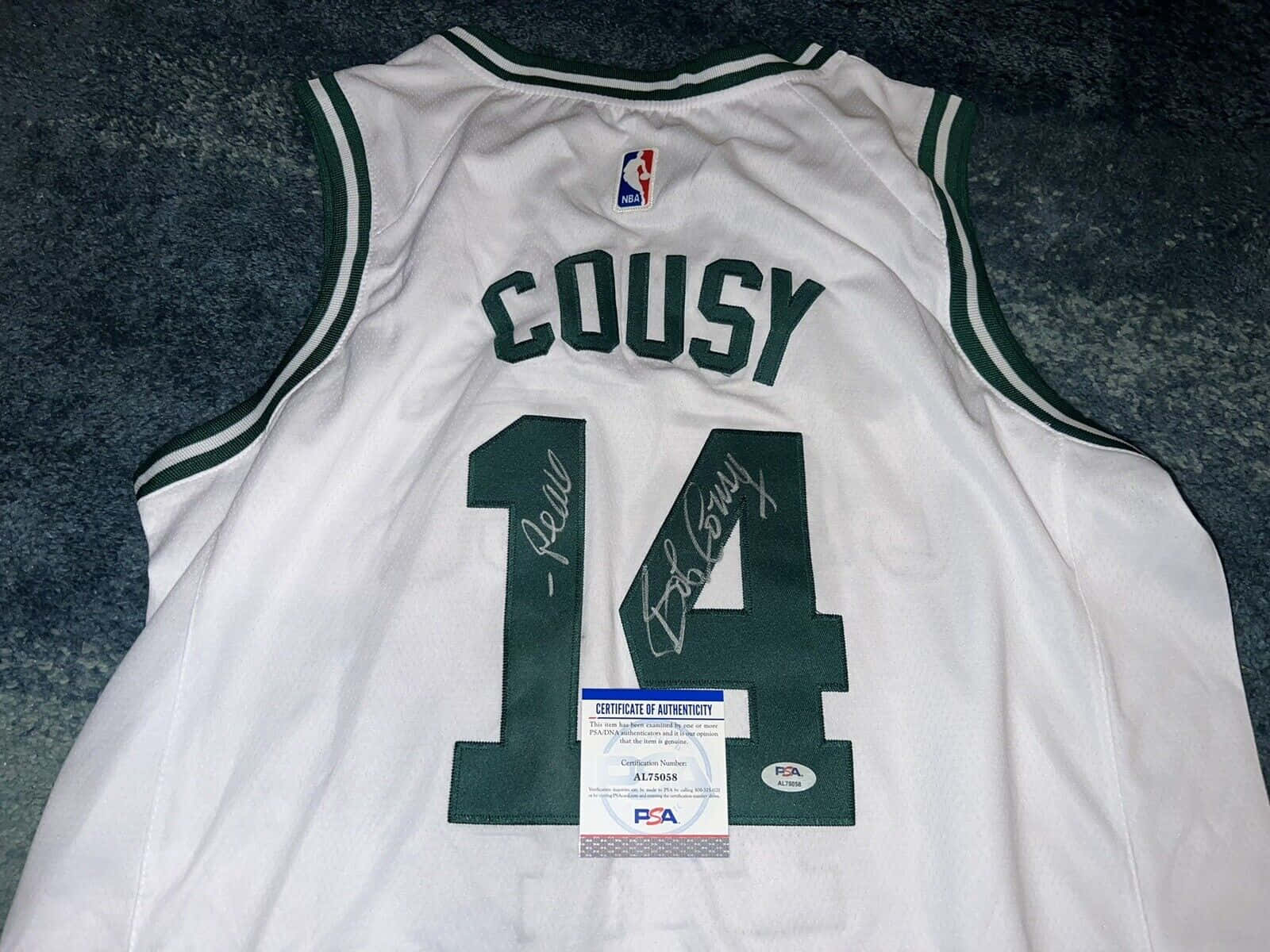 Bob Cousy Nba Team Jersey Wallpaper