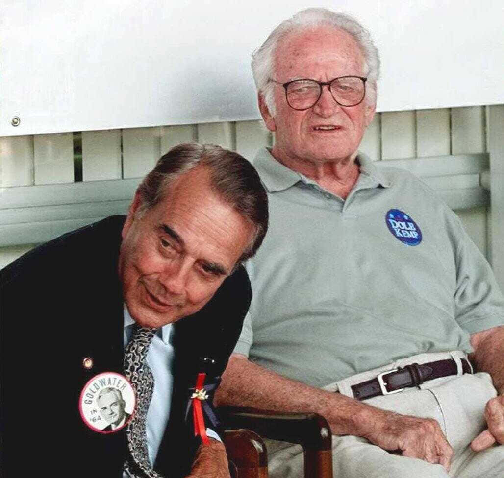 Bob Dole And Barry Goldwater Wallpaper