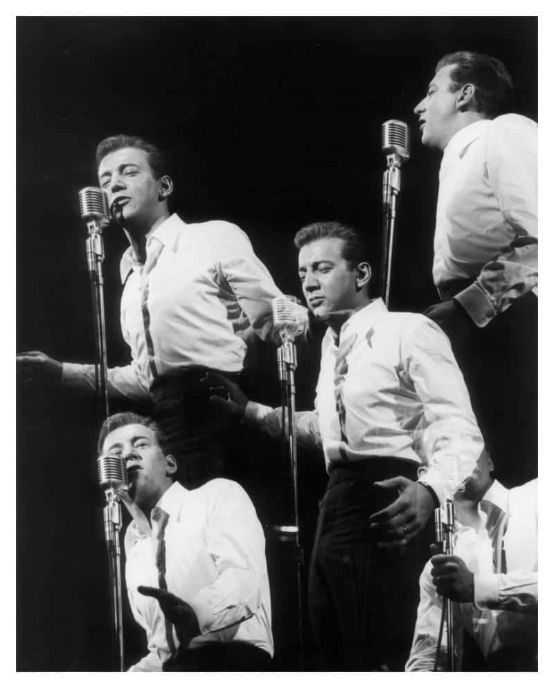 Bobby Darin Performance Montage Wallpaper