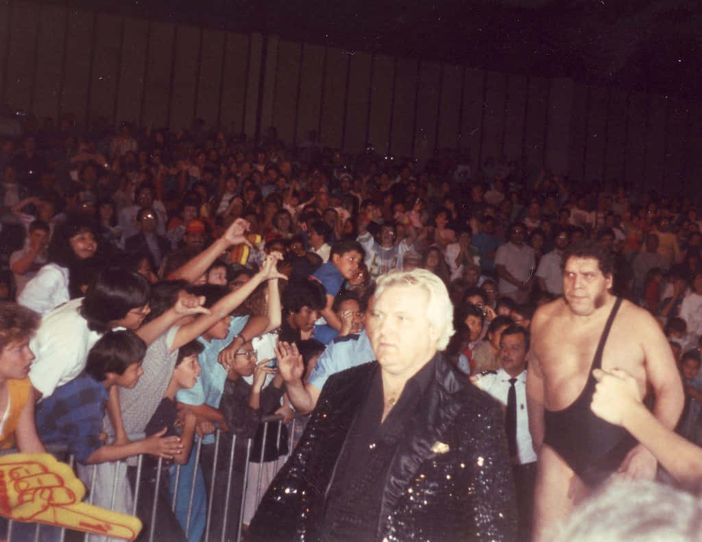 Bobby Heenan Wrestling Event Entrance Wallpaper