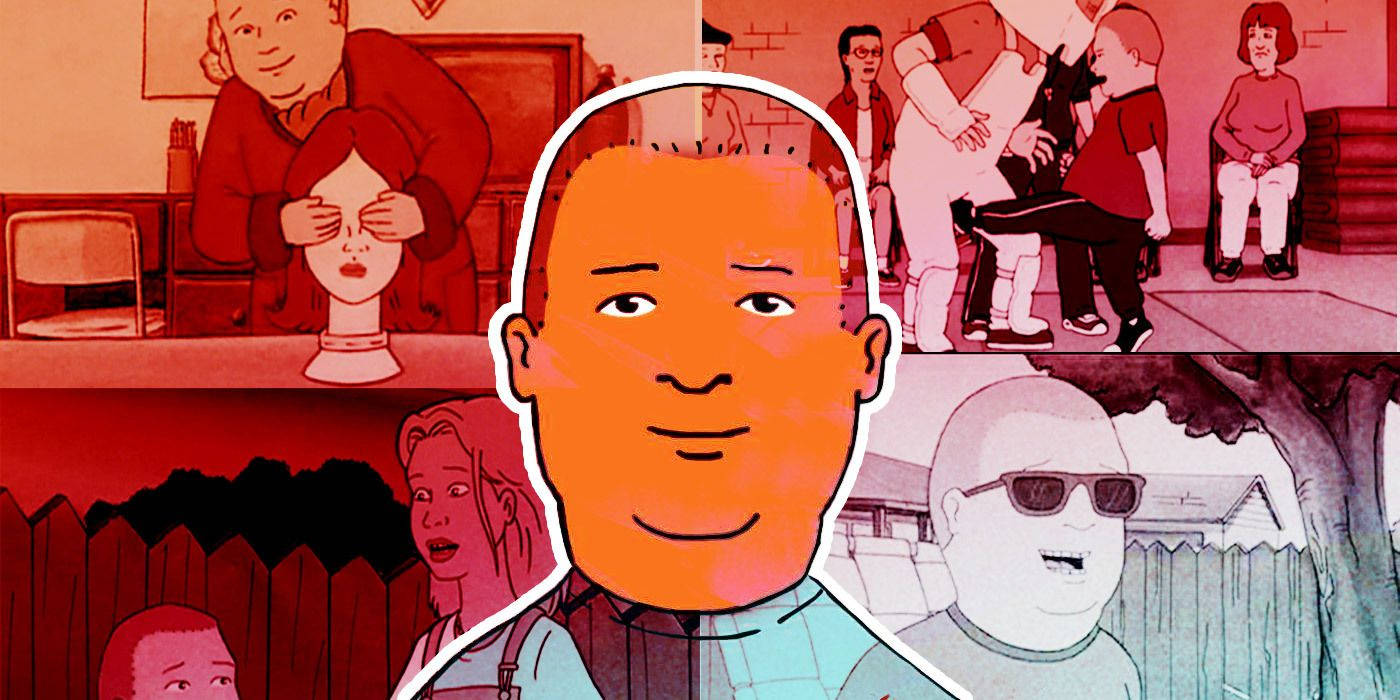 Bobby Hill Collage Art Wallpaper