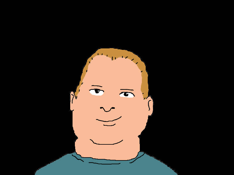 Bobby Hill Face Wallpaper