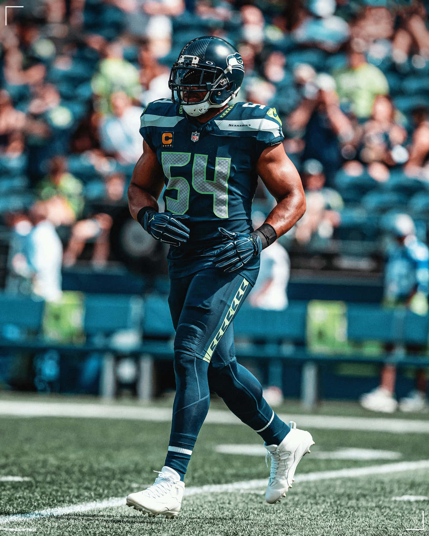 Bobby Wagner Seahawks Game Day Wallpaper