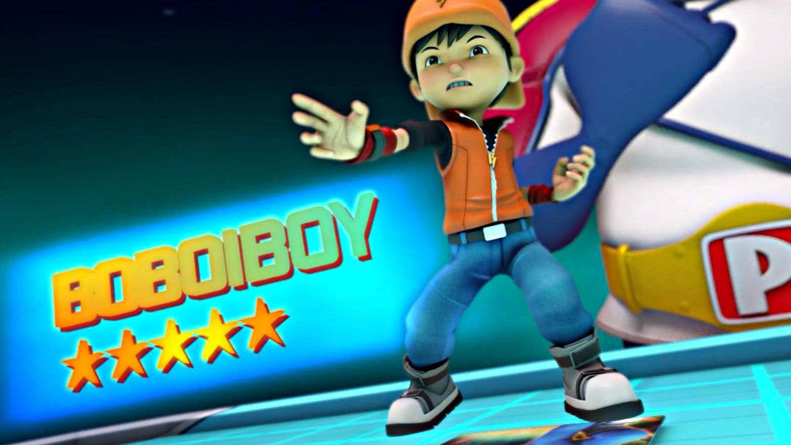 Boboiboy Hd The Element Superhero Wallpaper