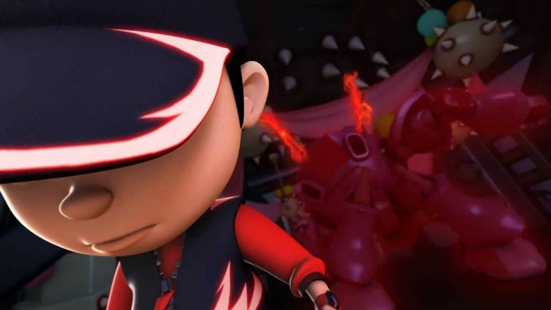 Boboiboy Hd Thunderstorm Elemental Form Wallpaper