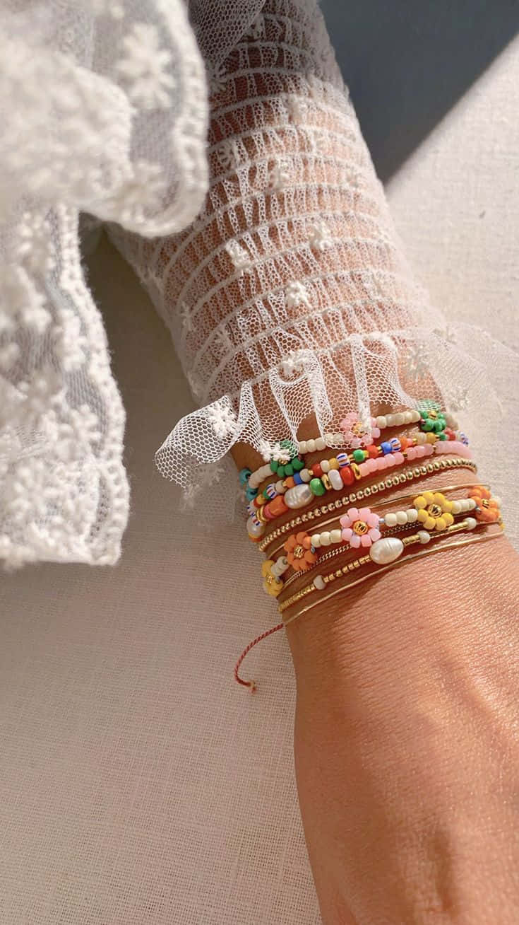 Boho_ Beach_ Bracelets_ Arm_ Candy Wallpaper