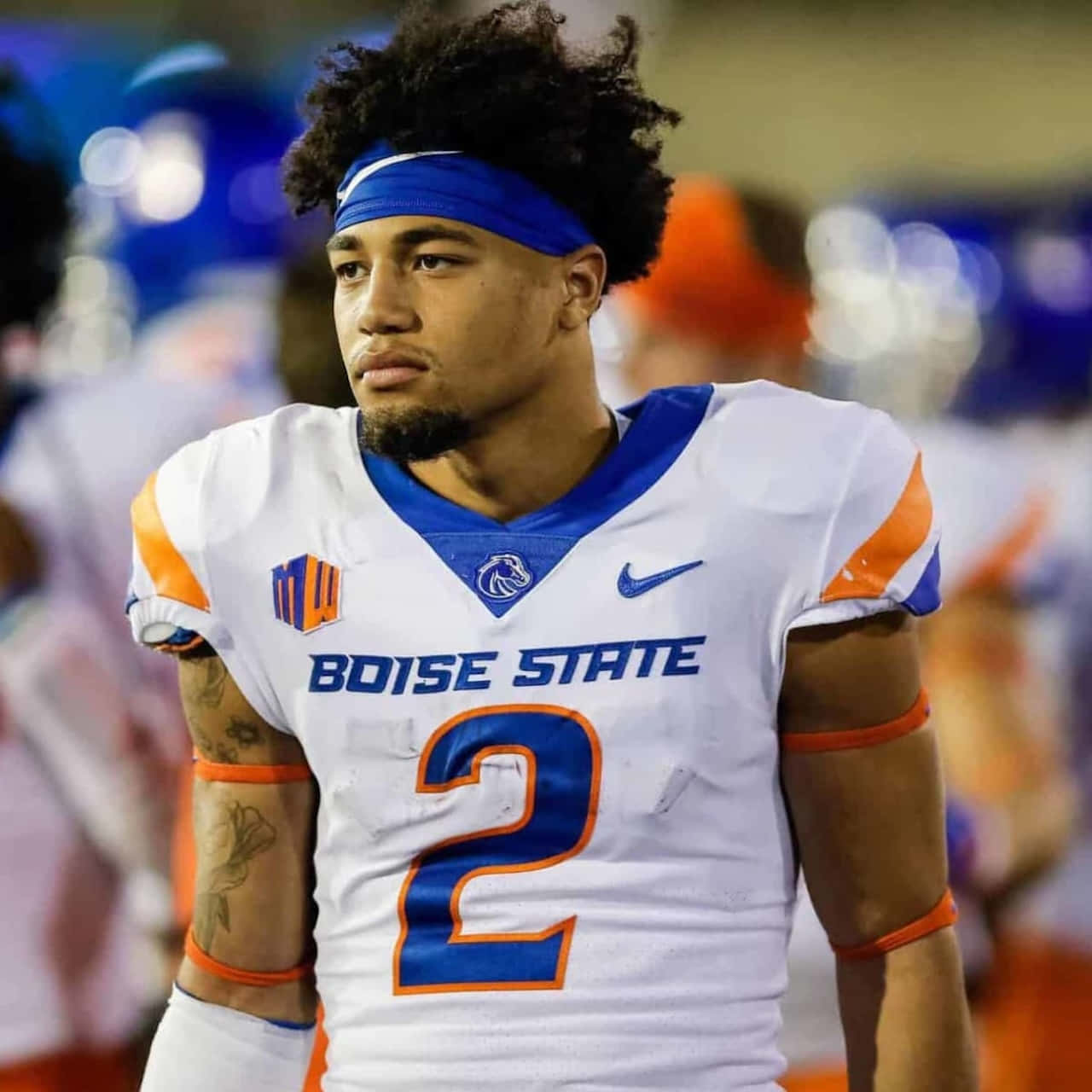 Boise State Football Player Khalil Shakir Wallpaper