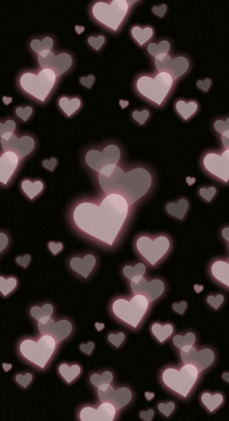 Bokeh Hearts I Love Pfp Wallpaper