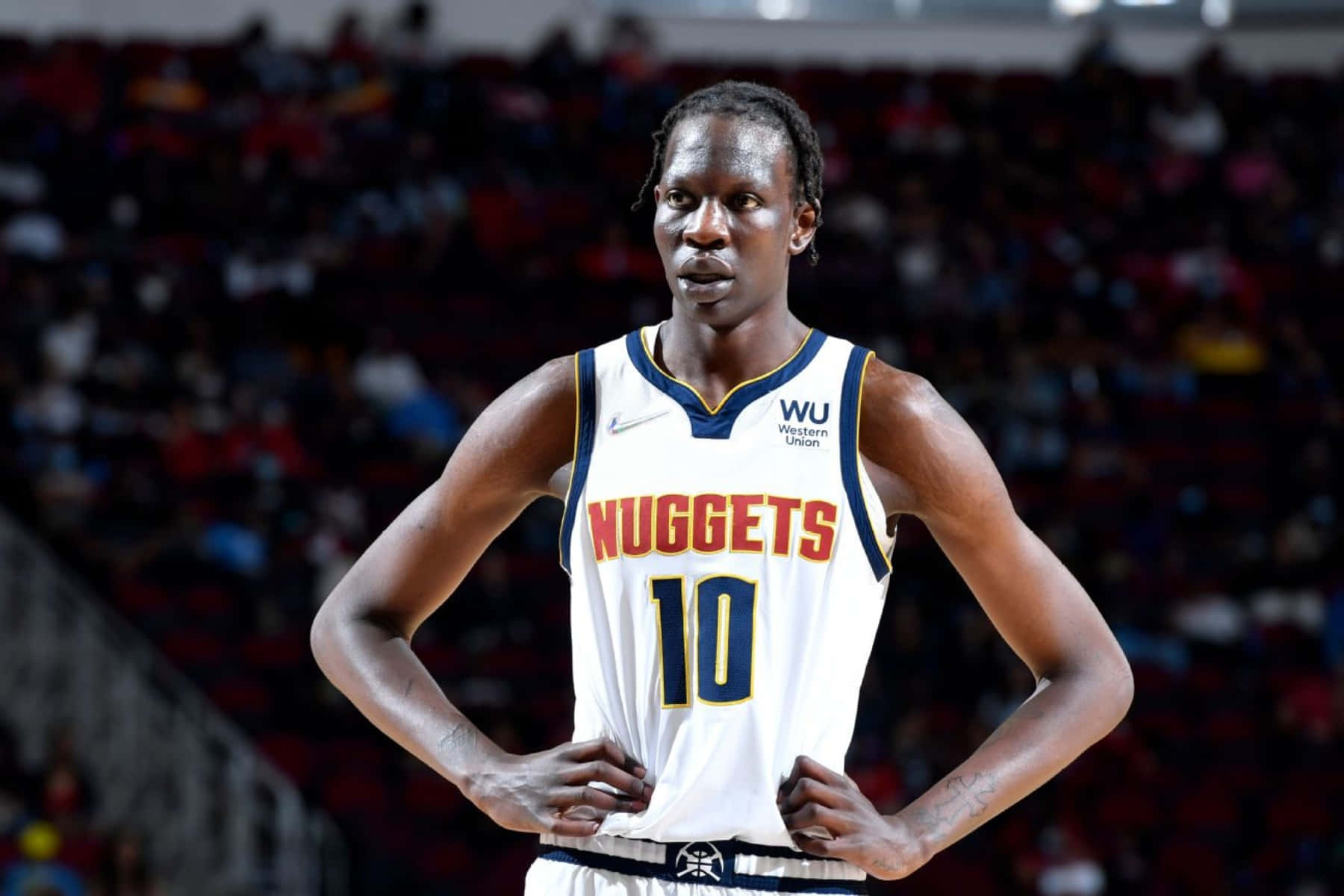 Bol Bol Denver Nuggets Basketball Player Wallpaper