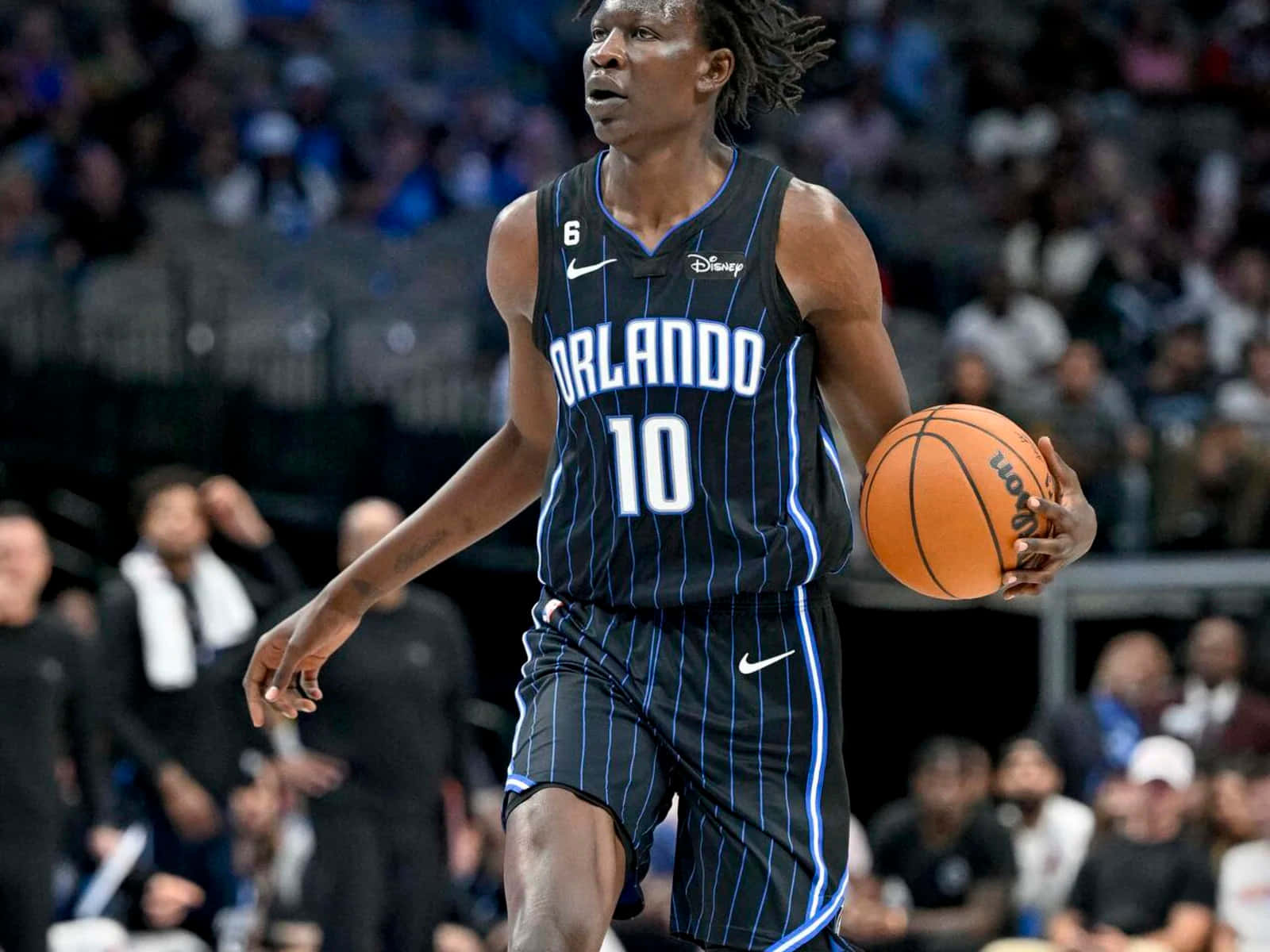 Bol Bol Orlando Magic Action Shot Wallpaper