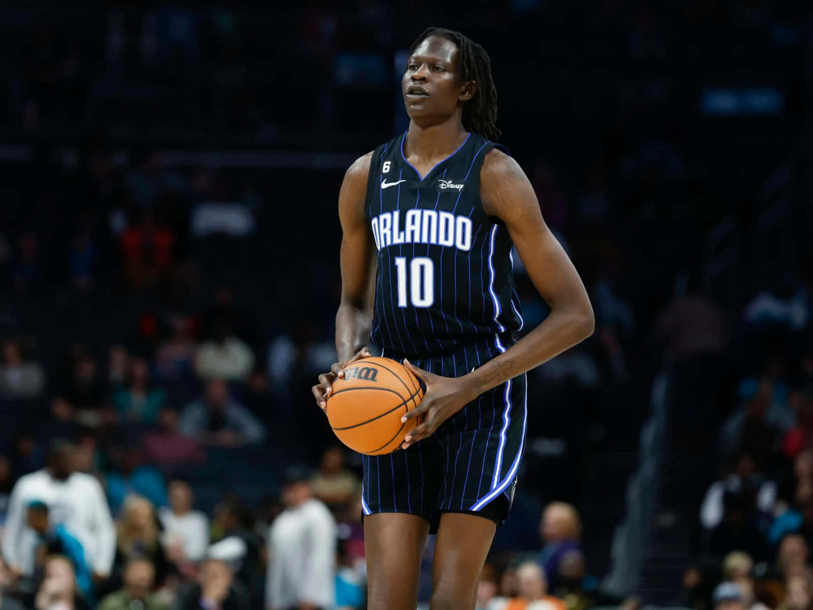 Bol Bol Orlando Magic Basketball Player Wallpaper