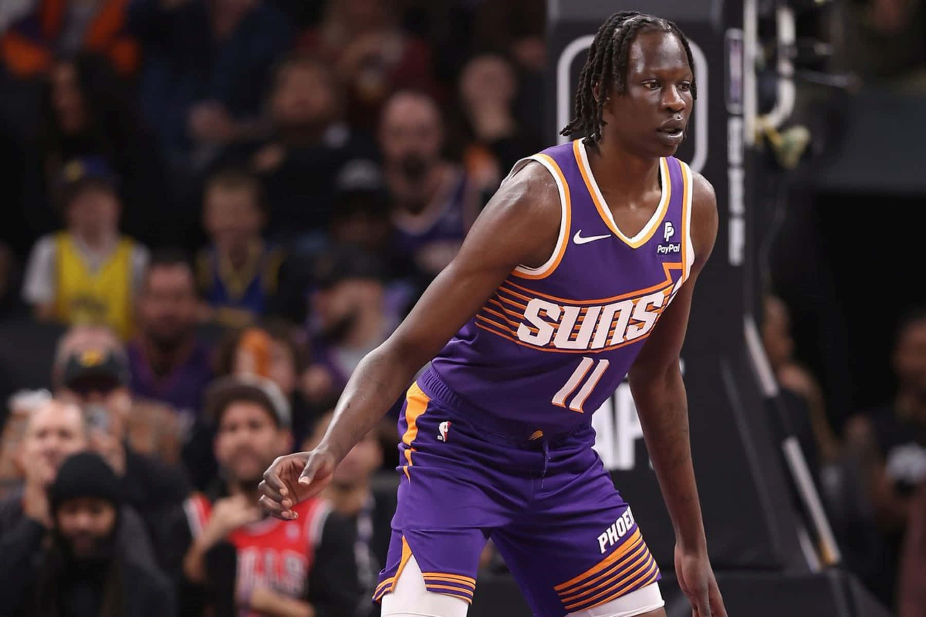 Bol Bol Phoenix Suns Game Action Wallpaper