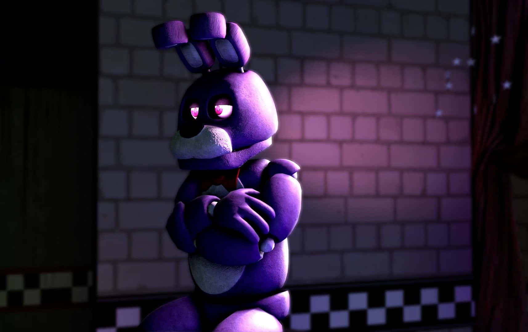 Bonnie The Bunny Striking A Pose Wallpaper