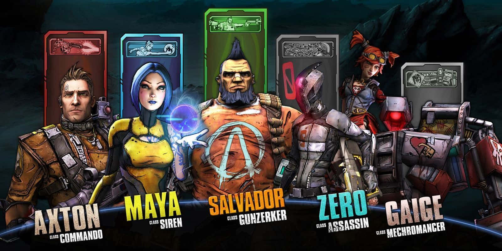 Borderlands2 Playable Characters Wallpaper