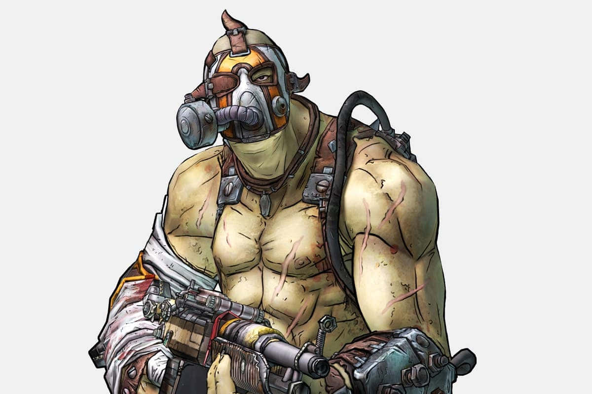 Borderlands2_ Psycho_ Character_ Art Wallpaper