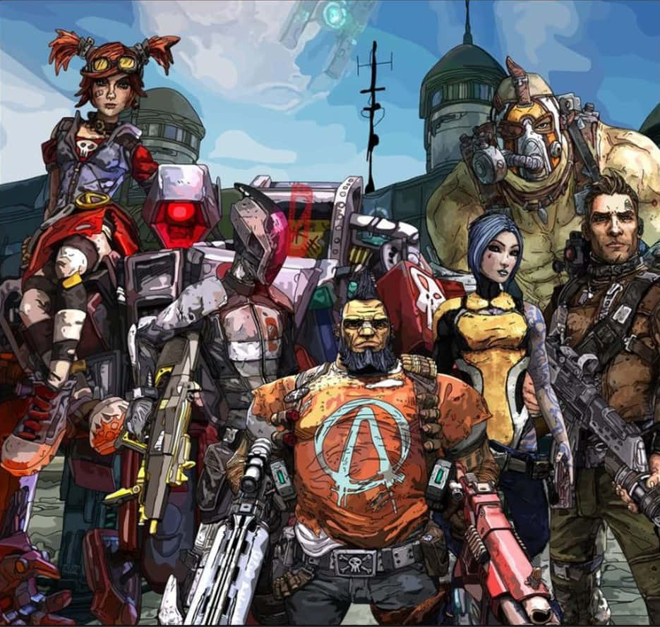 Borderlands2 Vault Hunters Assemble Wallpaper