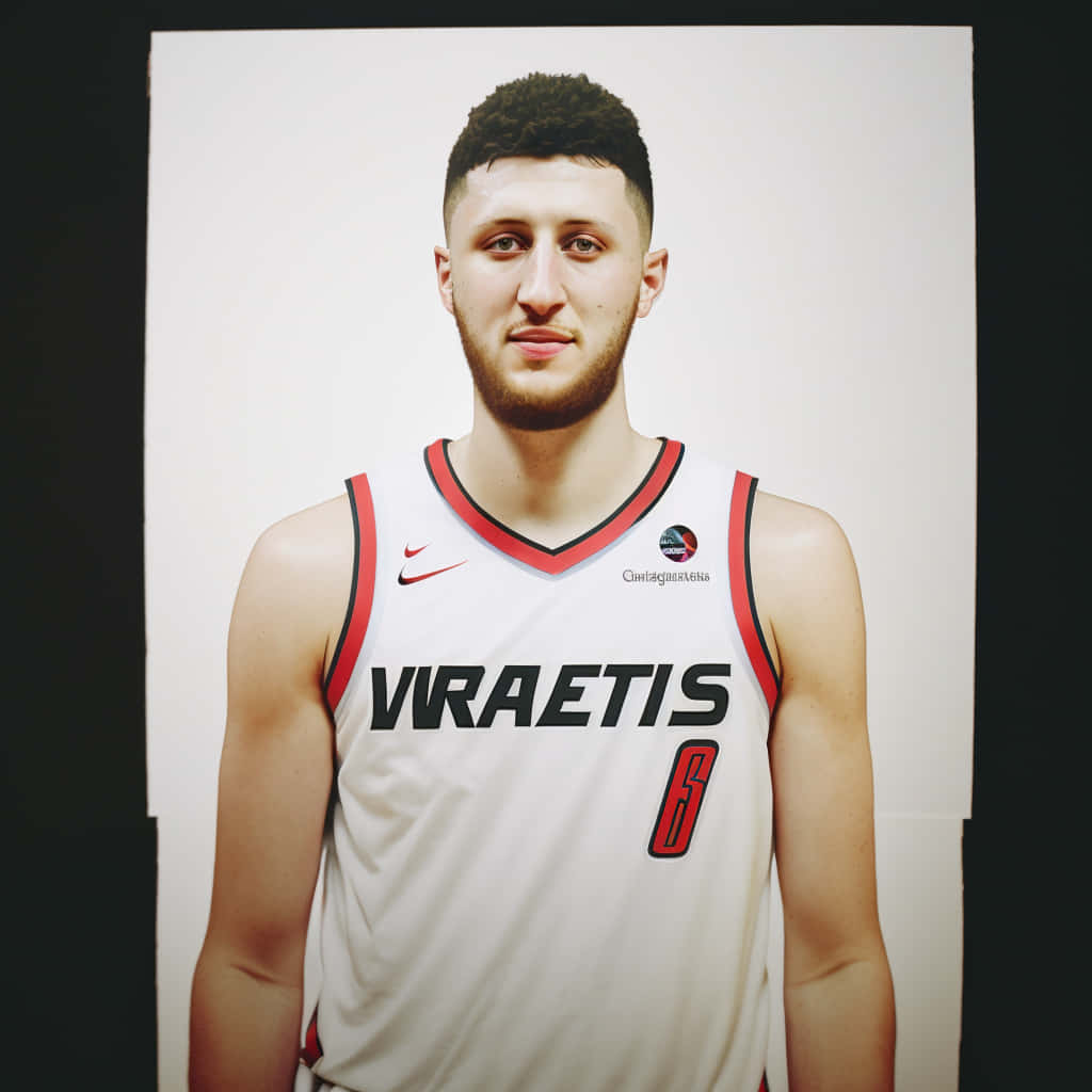 Bosnian Professional Basketball Player Jusuf Nurkic Wallpaper