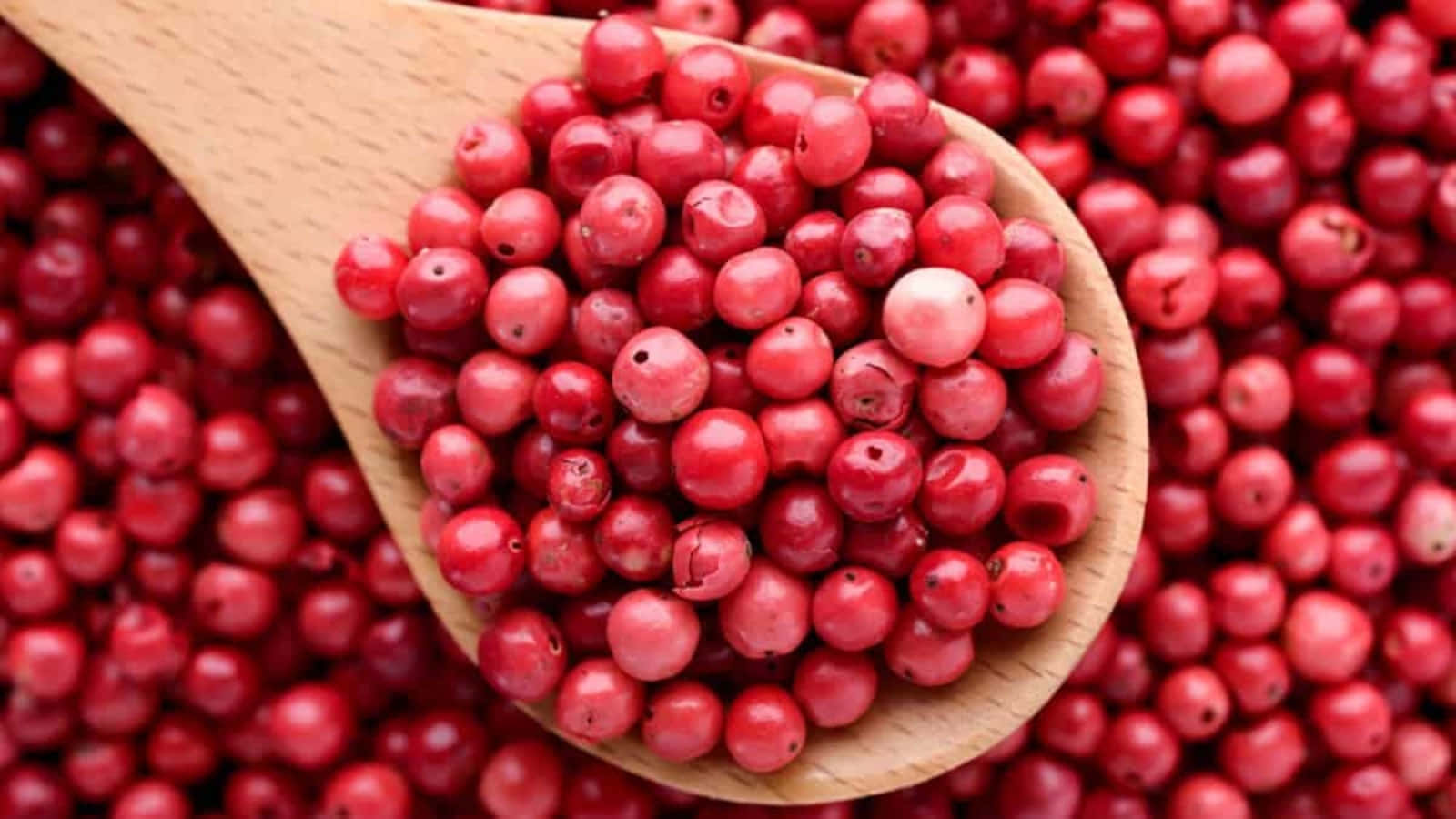 Bowl Of Pink Peppercorns Wallpaper