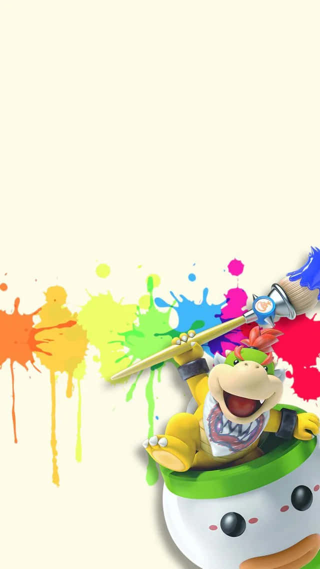 Bowser Jr., A Formidable Foe In The Mushroom Kingdom Wallpaper