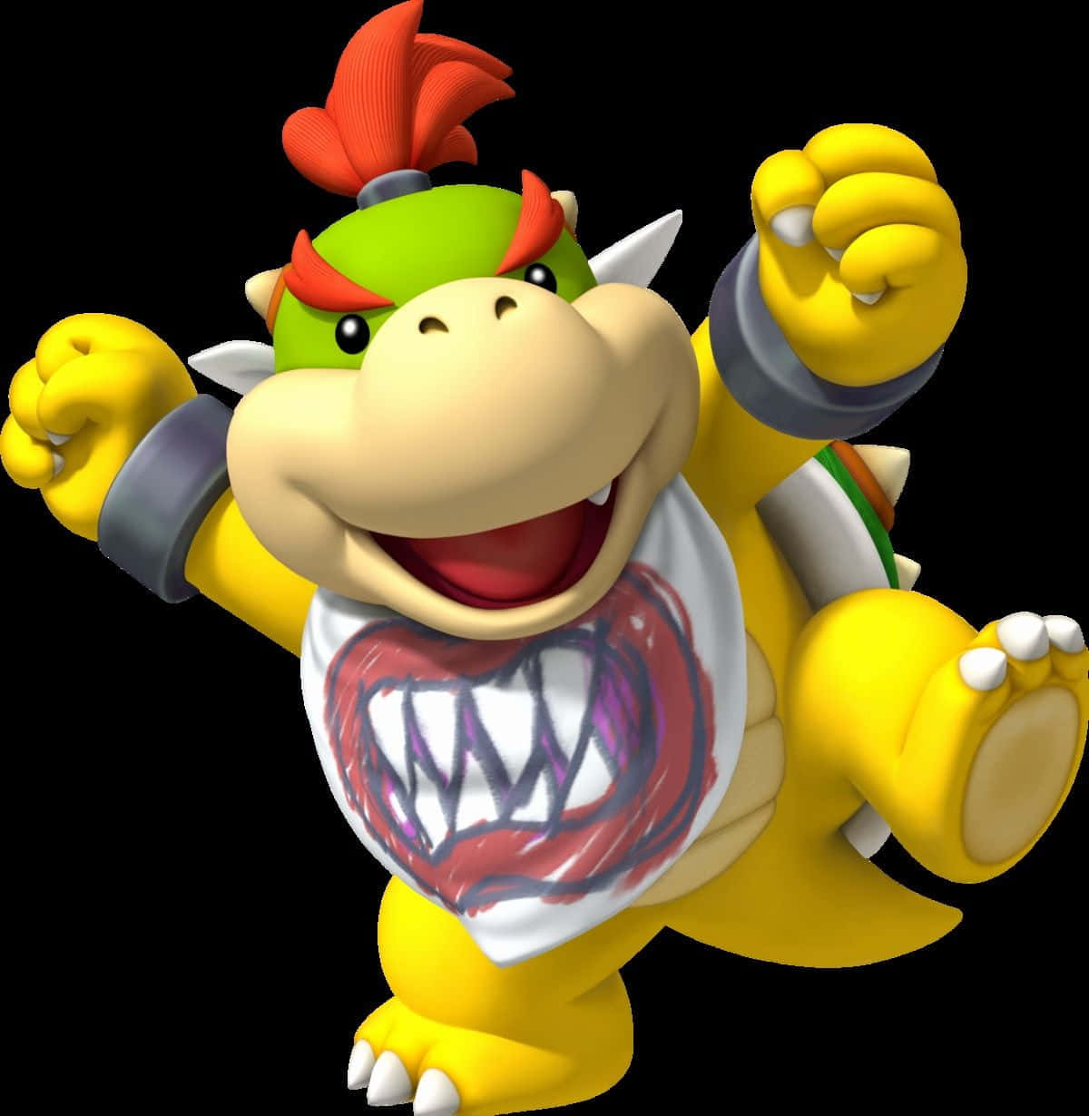 Bowser Jr. Strikes A Fierce Pose In This Dynamic Artwork Wallpaper