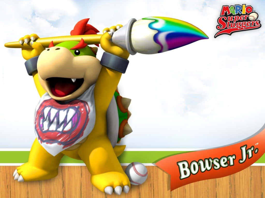 Bowser Jr. Strikes A Pose In This 1024x768 Wallpaper Wallpaper