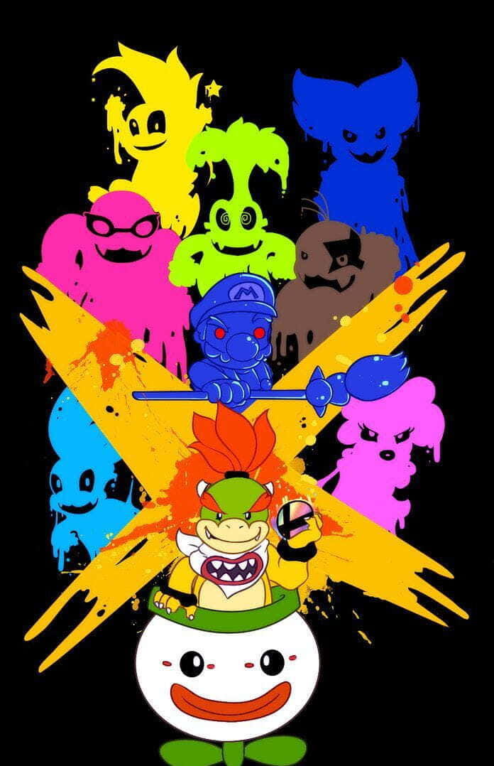 Bowser Jr - The Fearless Heir To Bowser's Throne Wallpaper