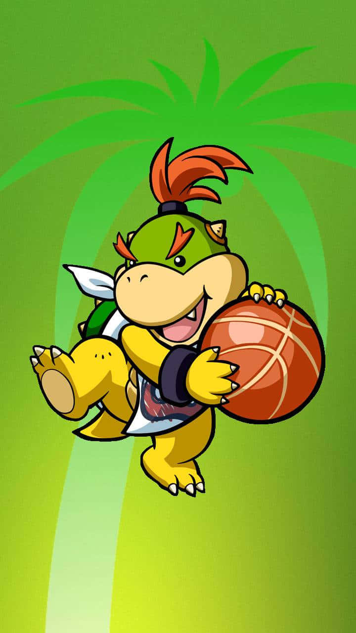 Bowser Jr - The Powerful And Mischievous Heir Wallpaper