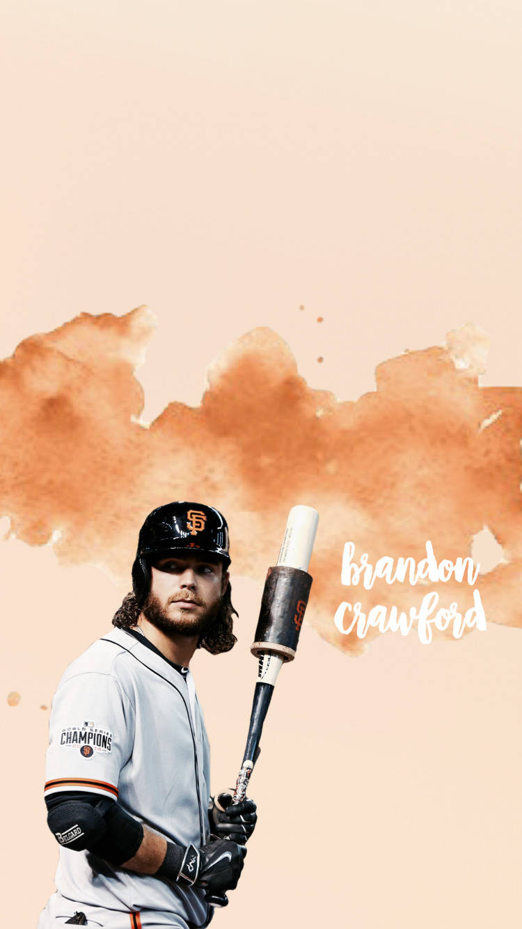 Brandon Crawford Orange Fan Art Wallpaper