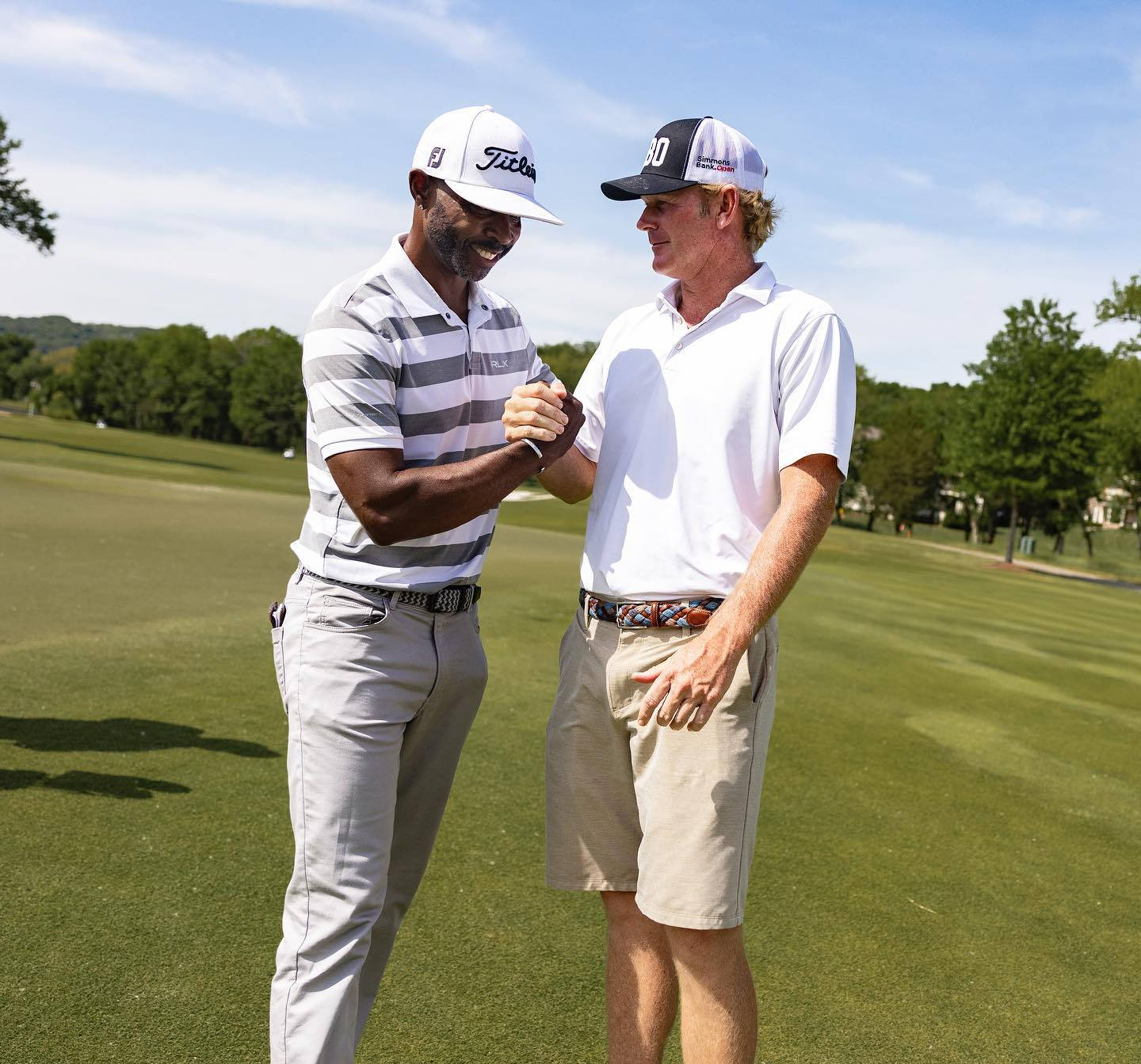 Brandt Snedeker Shaking Hands Wallpaper