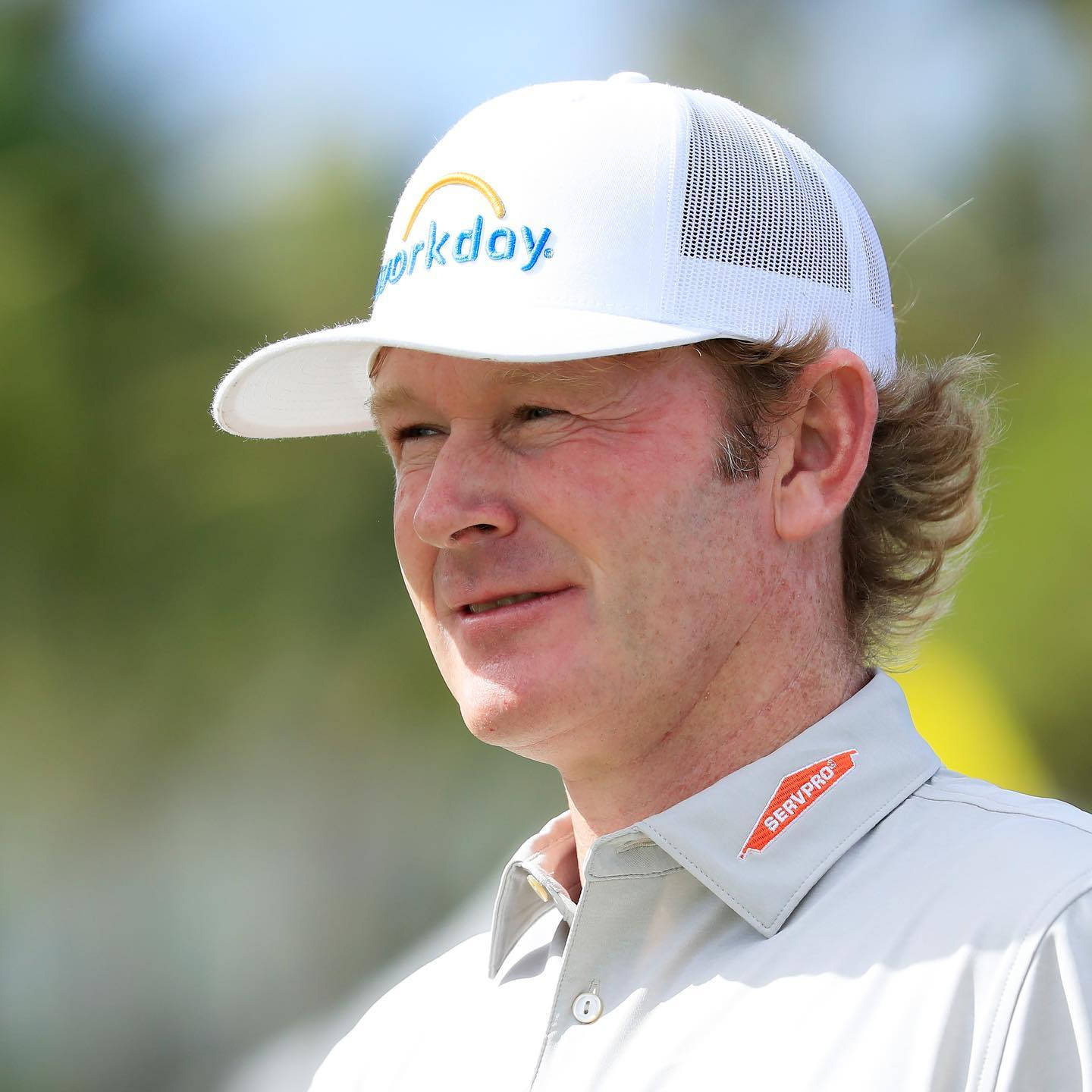 Brandt Snedeker Wearing White Cap Wallpaper