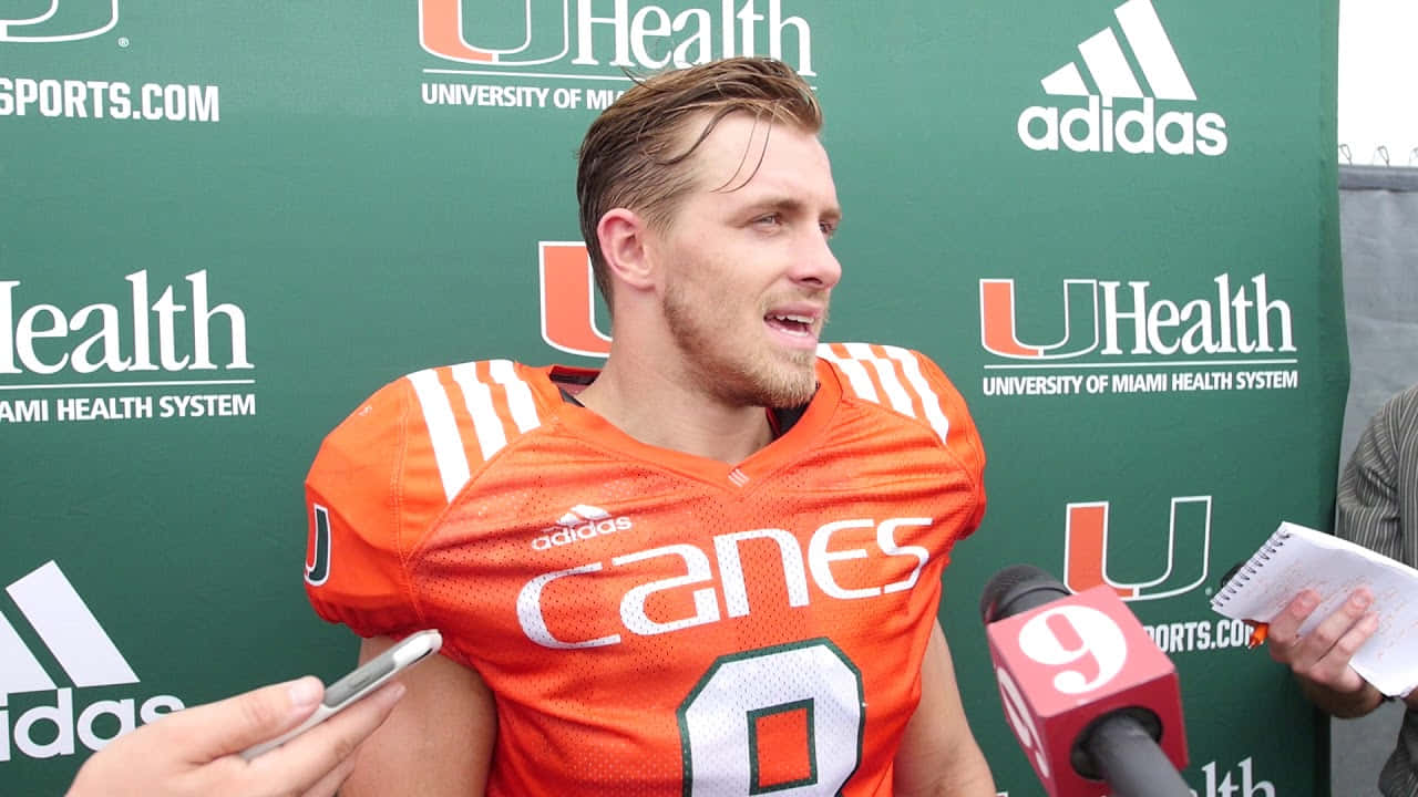 Braxton Berrios Universityof Miami Interview Wallpaper