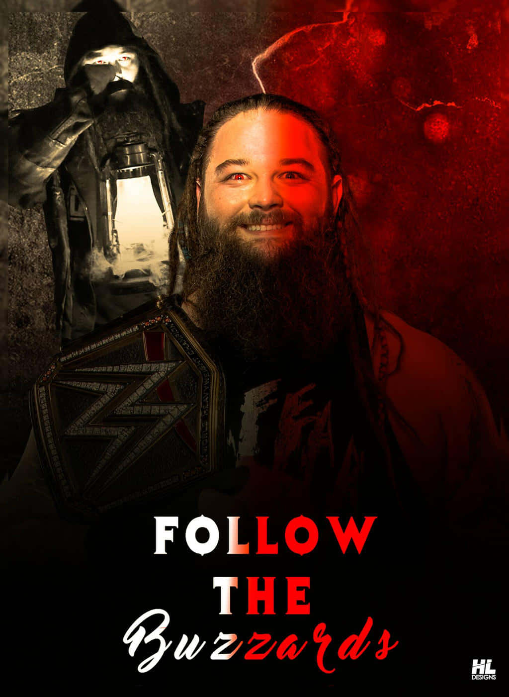 Bray Wyatt Follow The Buzzards Wwe Quote Wallpaper